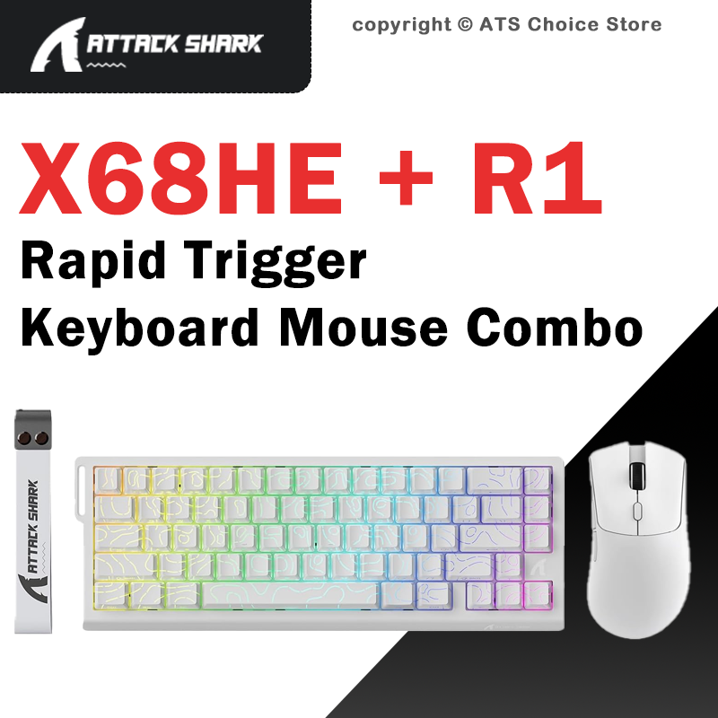 Esports Gaming Uk - ATTACK SHARK X68 HE Magnetic Keyboard
