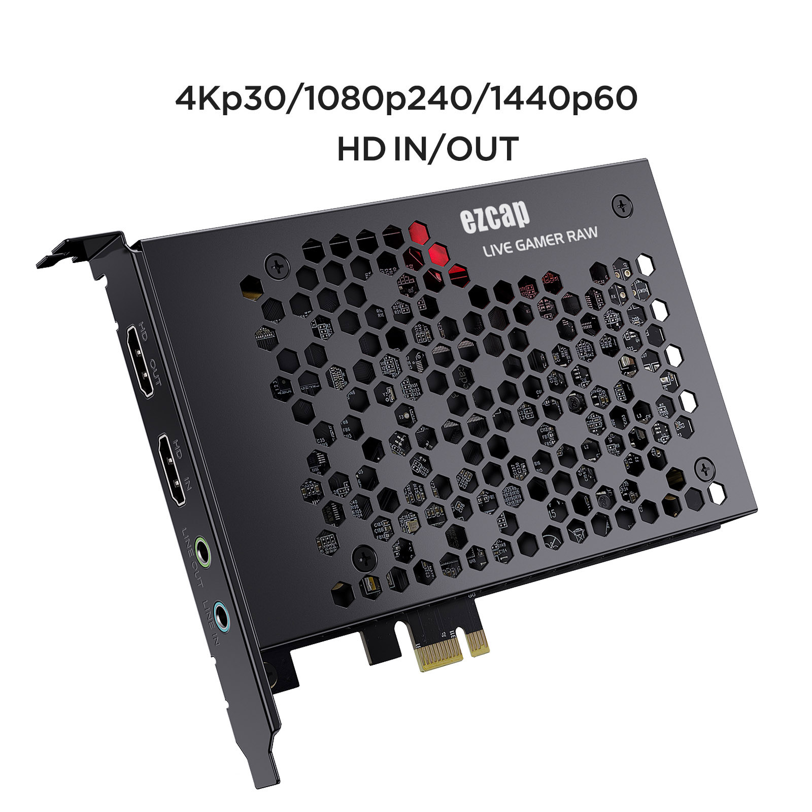 Esports Gaming - ezcap324B Live Gamer Raw PCIE 4K