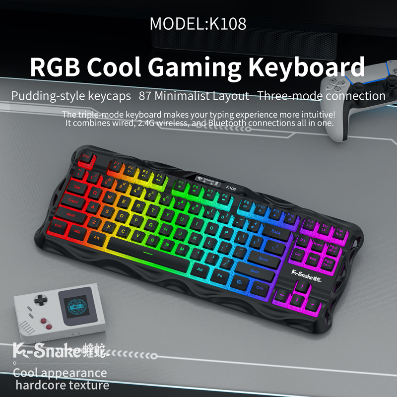 ksnake K108 Bluetooth wireless - Esports Gaming Uk 评论和价格
