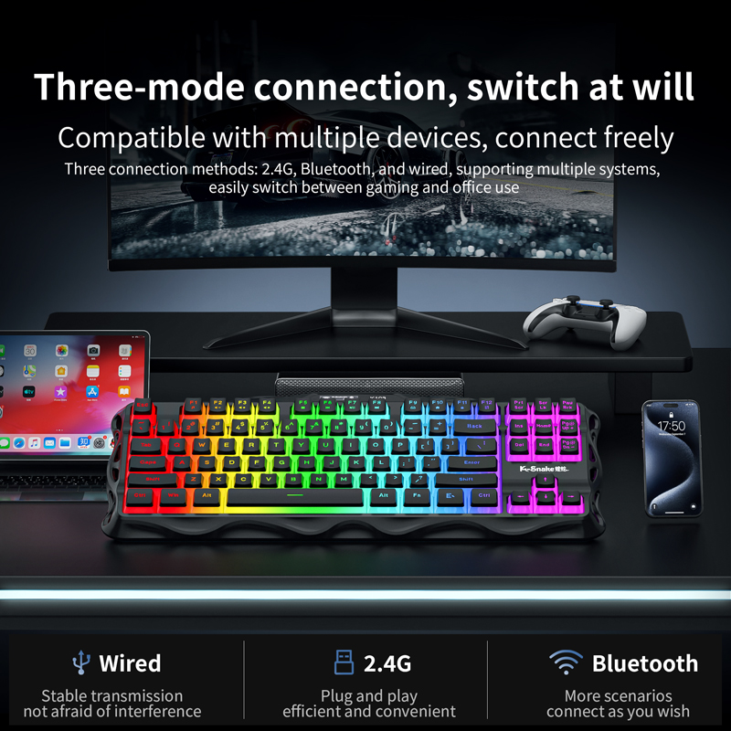 ksnake K108 Bluetooth wireless - Esports Gaming Uk 评论和价格