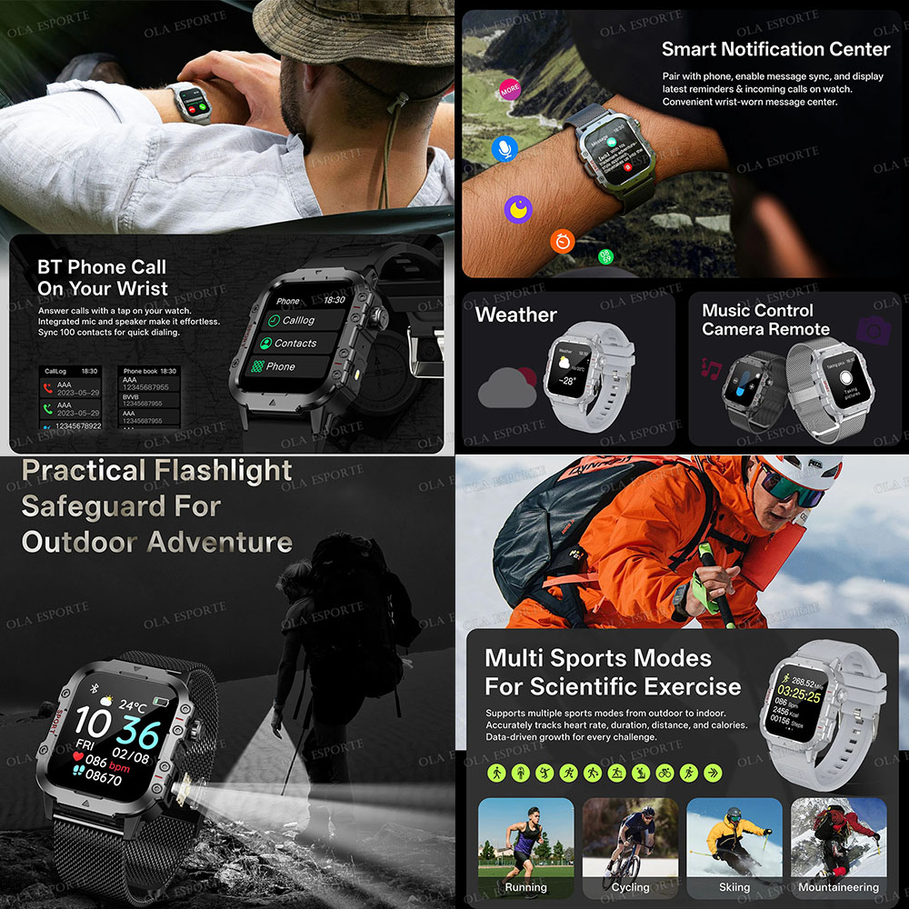 New LED Men Smartwatch Bluetoo - Phase Esports & Gaming Festival 评论和价格