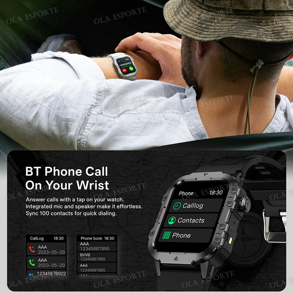 New Military Smart Watch Men I - Phase Esports & Gaming Festival 评论和价格