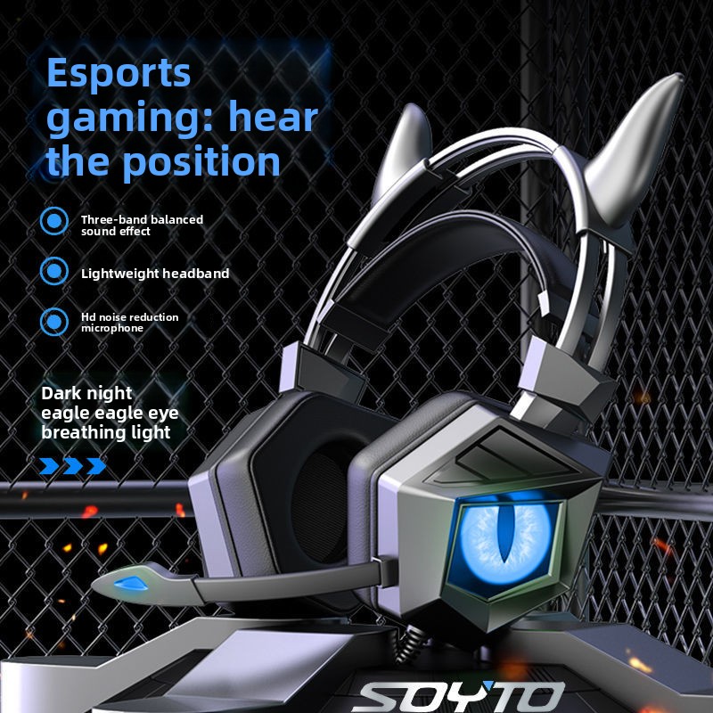 Custom Over-Ear Wired Headphon - Esports Gaming Bar 评论和价格