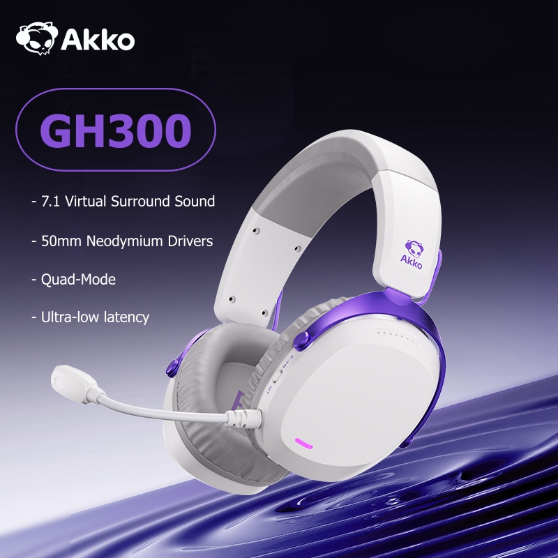 Akko GH300 Headset 7.1 Virtual - Esports Gaming Bar 评论和价格
