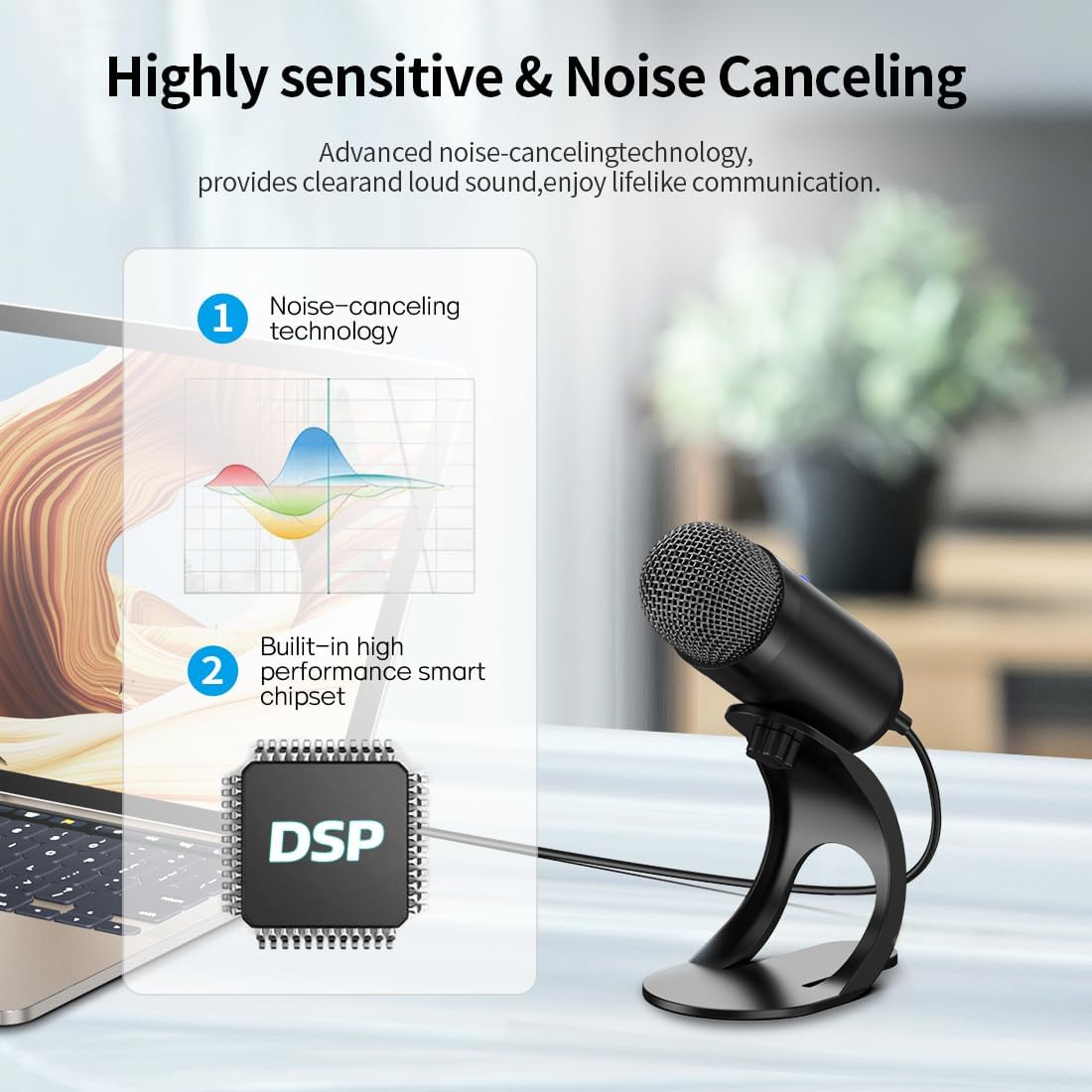 Professional USB Microphone Co - Esports Gaming 评论和价格