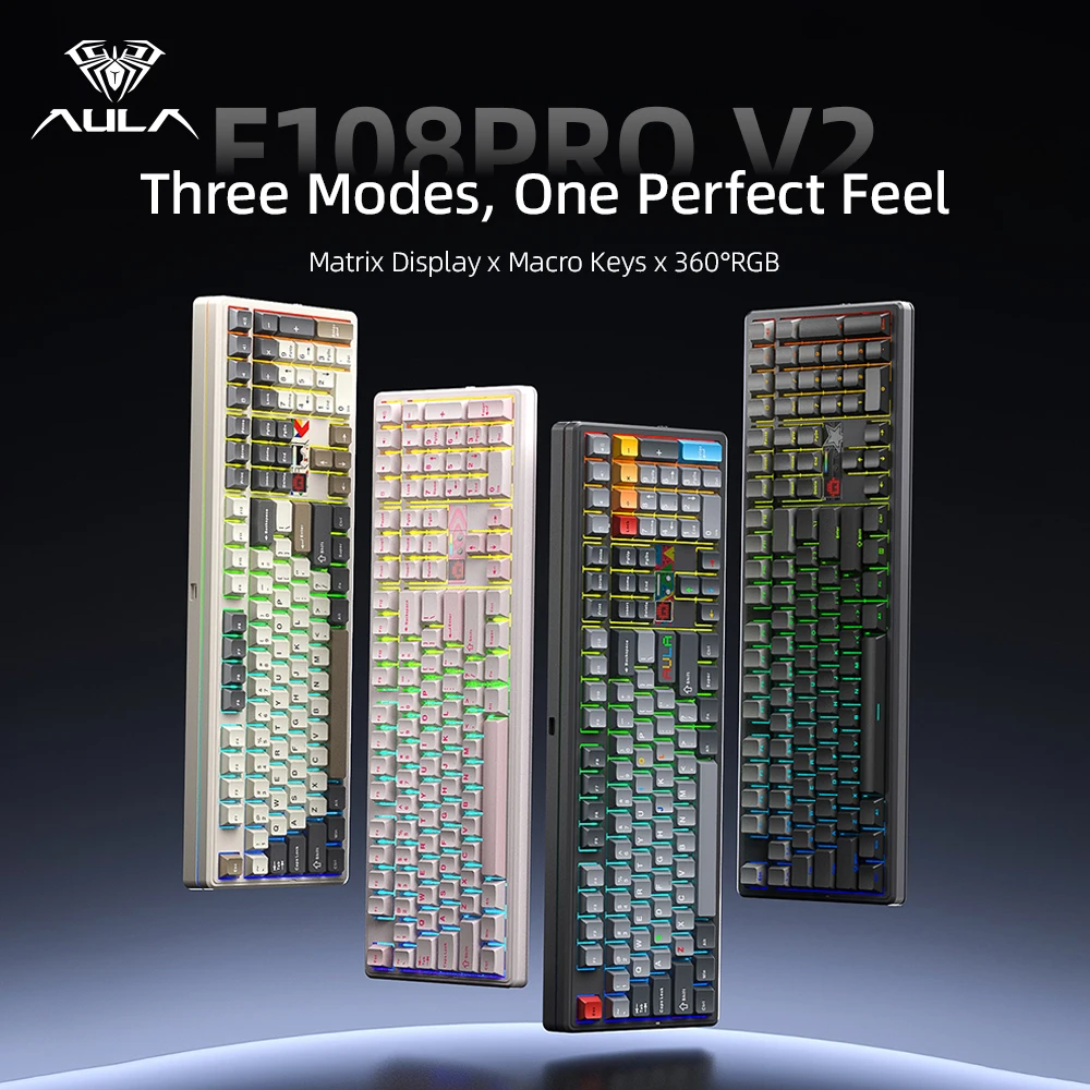 AULA F108 Pro V2 Mechanical Ke - Esports Gaming Uk 评论和价格