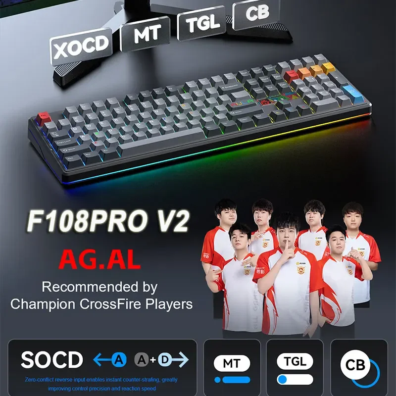 AULA F108 Pro V2 Mechanical Ke - Esports Gaming Uk 评论和价格